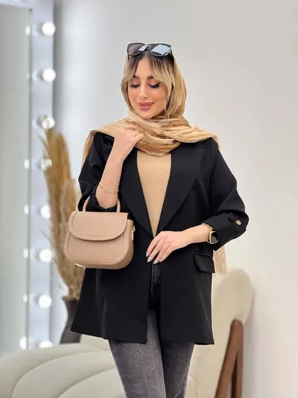مانتو مازراتی آستین پاگن