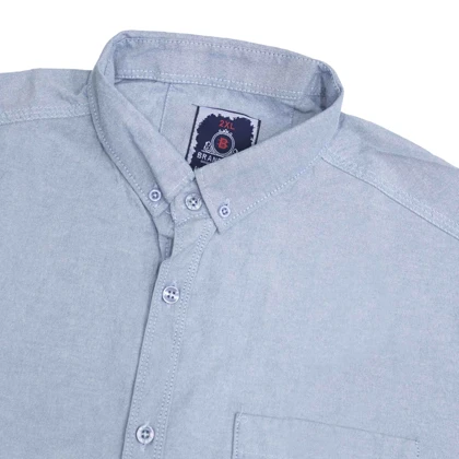 پیراهن آستین بلند ساده مردانه برندمد مدل 1420291