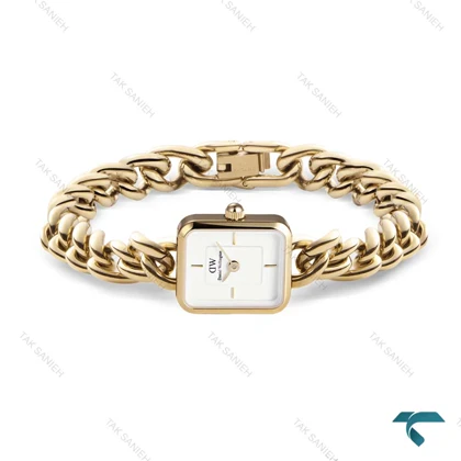 ساعت دنیل ولینگتون زنانه بند کارتیری طلایی DW-7539-L