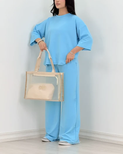 ست تیشرت و شلوار پانیذ(37)کد:5639