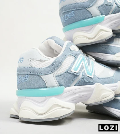 کفش کتانی زنانه سفید آبی NEW BALANCE 9060