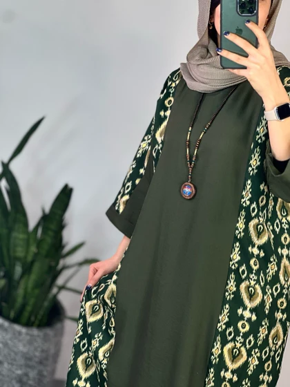 پیراهن مانتویی شیدا