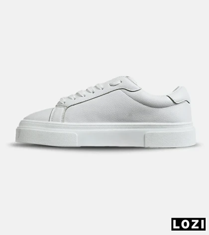 کفش کتانی کژوال مردانه سفید PULL&BEAR مدل 7962