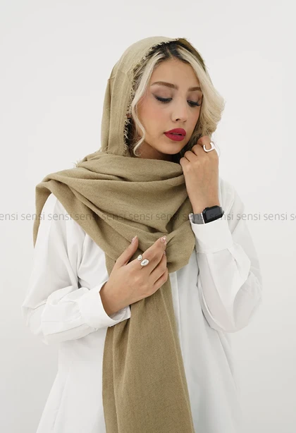 شال موهری ساده رنگی کد1004510