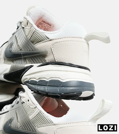 کفش کتانی مردانه و زنانه کرم طوسی Nike cushlon