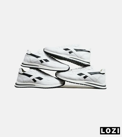 کفش مردانه سفید مشکی ریباک Reebok Classic Nylon