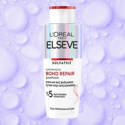 شامپو فری سولفات مو لورآل, مدل Bound Repair مناسب برای موهای آسیب‌دیده و رنگ شده حجم 200ml