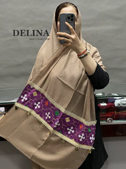 شال هندی نخی