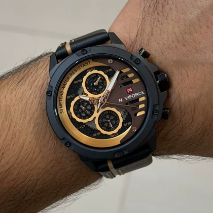 ساعت مردانه اورجینال نیویفورس Naviforce NF 9110