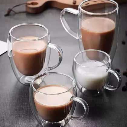 لیوان کشیده دوجداره