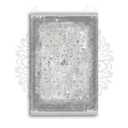 *جدید* فرشینه از جنس پارچه شانل مخمل ترک طرح فانتزی برند دفه کد 1313