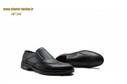 کفش رسمی هشترک چرم طبیعی bl874