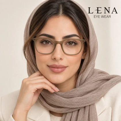 عینک طبی لنا مدل LE932 C02 نسکافه ای