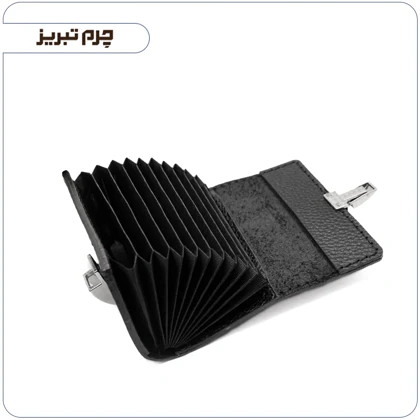 جاکارتی چرم دست دوز مدل آکاردئونی