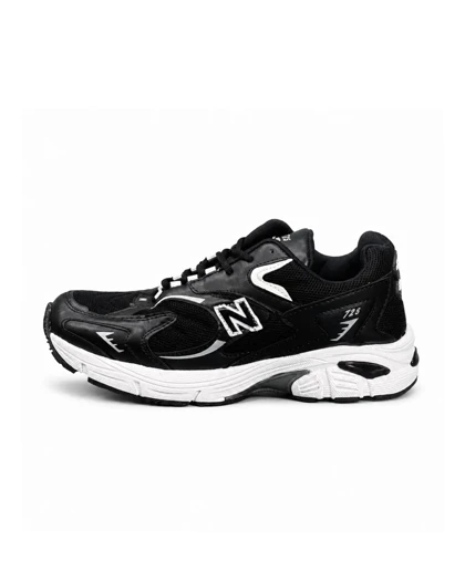 کفش کتانی مردانه وبزرگ پا مدل نیوبالانس 725 مشکی سفید New Balance