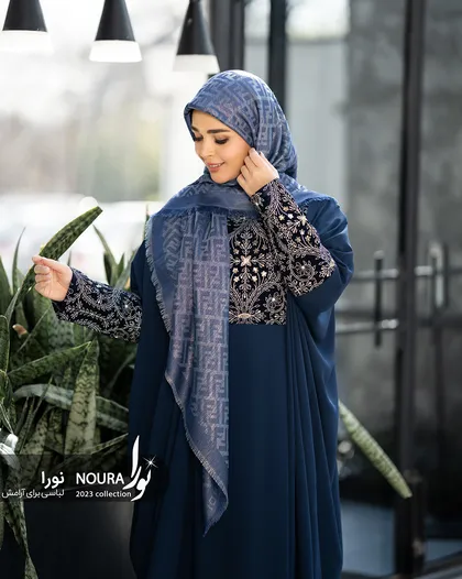 عبا یاس سرمه ای