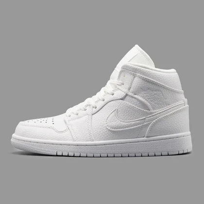 نایکی جردن 1 تریپل وایت ساق‌دار Nike Air Jordan 1 High Triple White