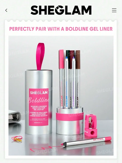 تراش مخصوص خط‌چشم شیگلم مدل Boldline Gel Liner Sharpener