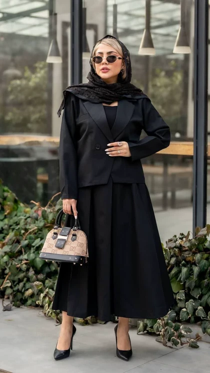 ست کت و دامن مدل نگاه کد 50280