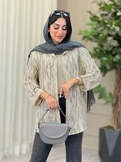 شومیز آستین پاگن ژاله