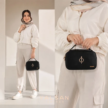 کیف دوشی و دستی زنانه چرم یلسان مدل اطلس کد 099-HRM