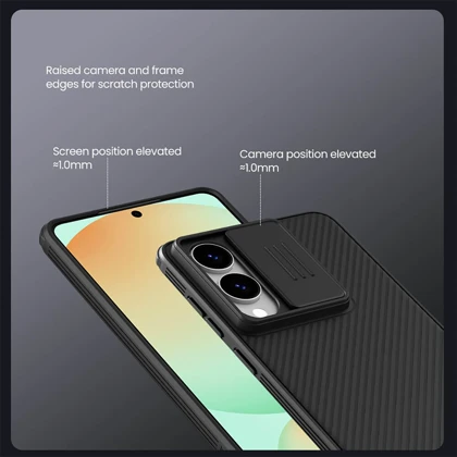 قاب محافظ گوشی سامسونگ گلکسی اس 25 Edge نیلکین CamShield Pro Camera protective