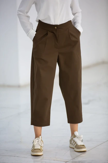 شلوار خمره ای کمر نما