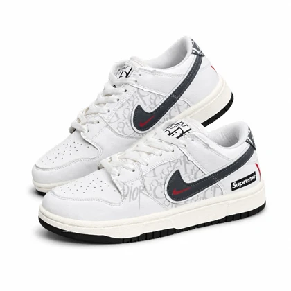کتانی مردانه مدل نایک جردن سفید نایک طوسی Nike Jordan