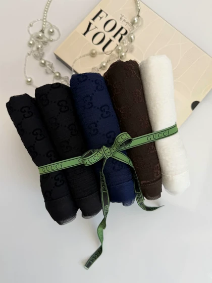 شال حریر طرح گوچی 20691