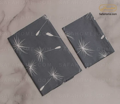 سرویس تشک مهمان یک نفره 4 تکه طرح قاصدک طوسی