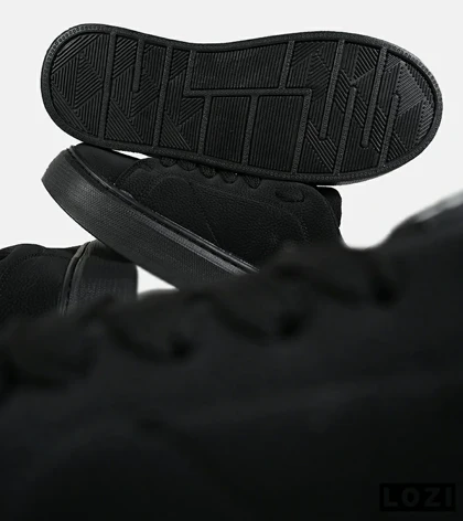 کفش کژوال مردانه چرمی مشکی ZARA مدل 7371