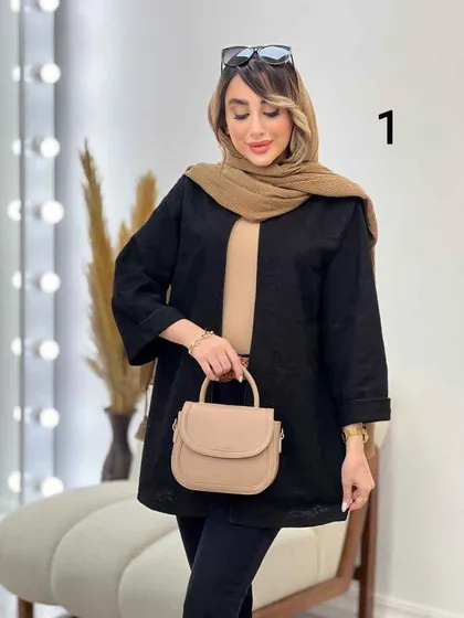 مانتو مغزی دوزی نسا