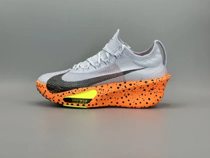 کتانی نایکی آلفا فلای طوسی نارنجی فسفری/Nike Alpha fly
