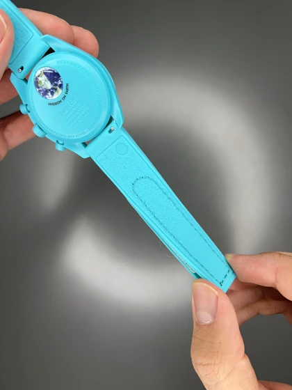 ساعت مچی امگا سواچ بند رابر تیفانی ماموریت به زمین Omega x Swatch Mision to the earth Rubber