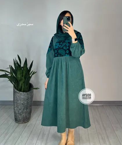 پیراهن مانتویی نوشین