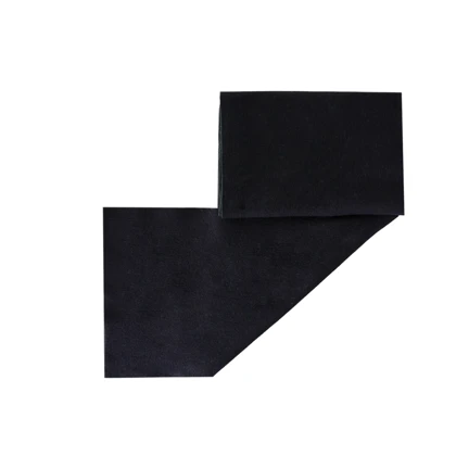 شال گردن بافت مشکی سبز دو رو