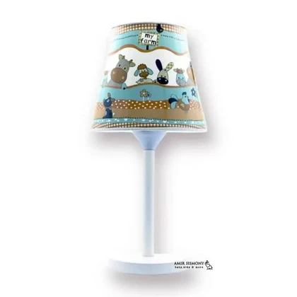 لوستر آباژور و ساعت طرح پیتر آبی KIMKIM