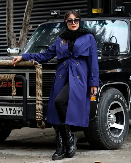 بارانی بلند مدل rg کد 2470