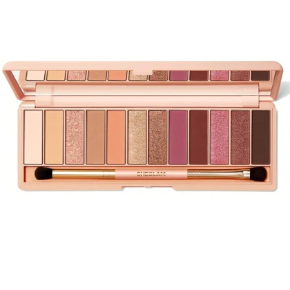 پالت سایه چشم پودری 12 رنگ شیگلم مدل Berry Palette