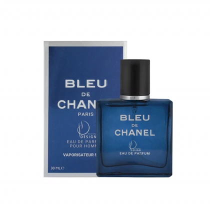 ادوپرفیوم مردانه هلثی دیزاین مدل بلو د شانل Bleu De Chanel حجم 30 میلی لیتر طرح مارک