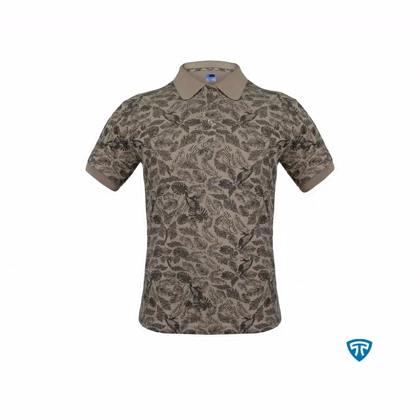 پولوشرت ضدتعریق طرحدار کرم