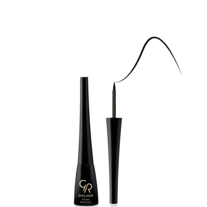 خط چشم مایع ضد آب گلدن رز مدل Waterproof Black حجم 5 میلی‌لیتر