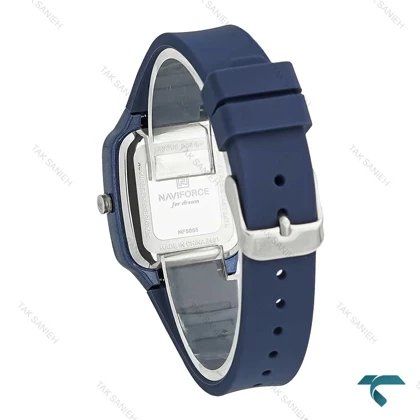 ساعت نیوی فورس NF5055 زنانه سرمه ای NaviForce-7724-L