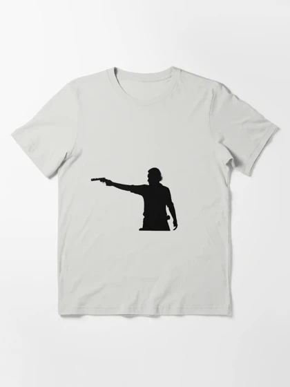 تیشرت واکینگ دد | تیشرت THE WALKING DEAD طرح Rick Grimes Aiming Revolver Essential کد 109177