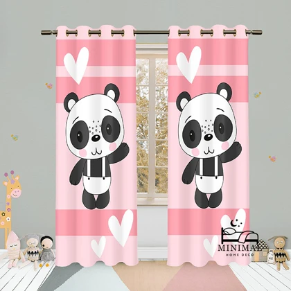 پرده کودک طرح پاندا مدل W5064