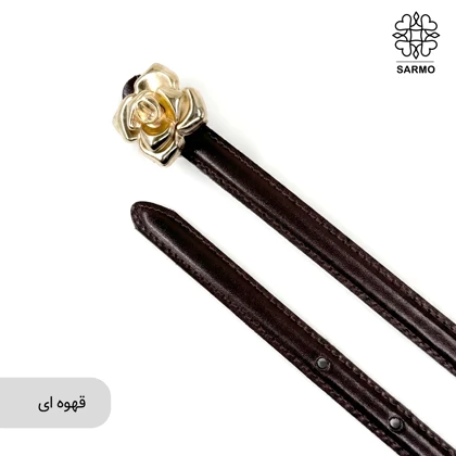 کمربند 1.5 سانت رز کد004
