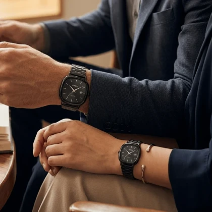 ست ساعت مچی عقربه‌ای کاسیو (Casio) طرح کلاسیک - مشکی
