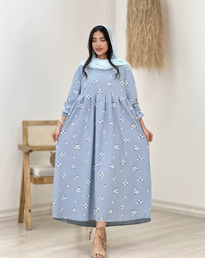 پیراهن کمرچین ساره(76)کد:5111