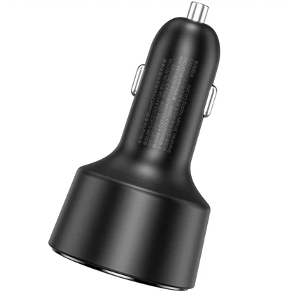 شارژر فندکی فست شارژ ماشین تایپ‌سی 200 وات ویوو WI-QC026
