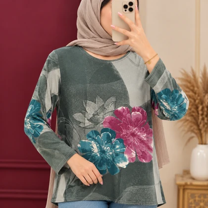 بلوز تریکو ریز بافت کشی کد 6086
